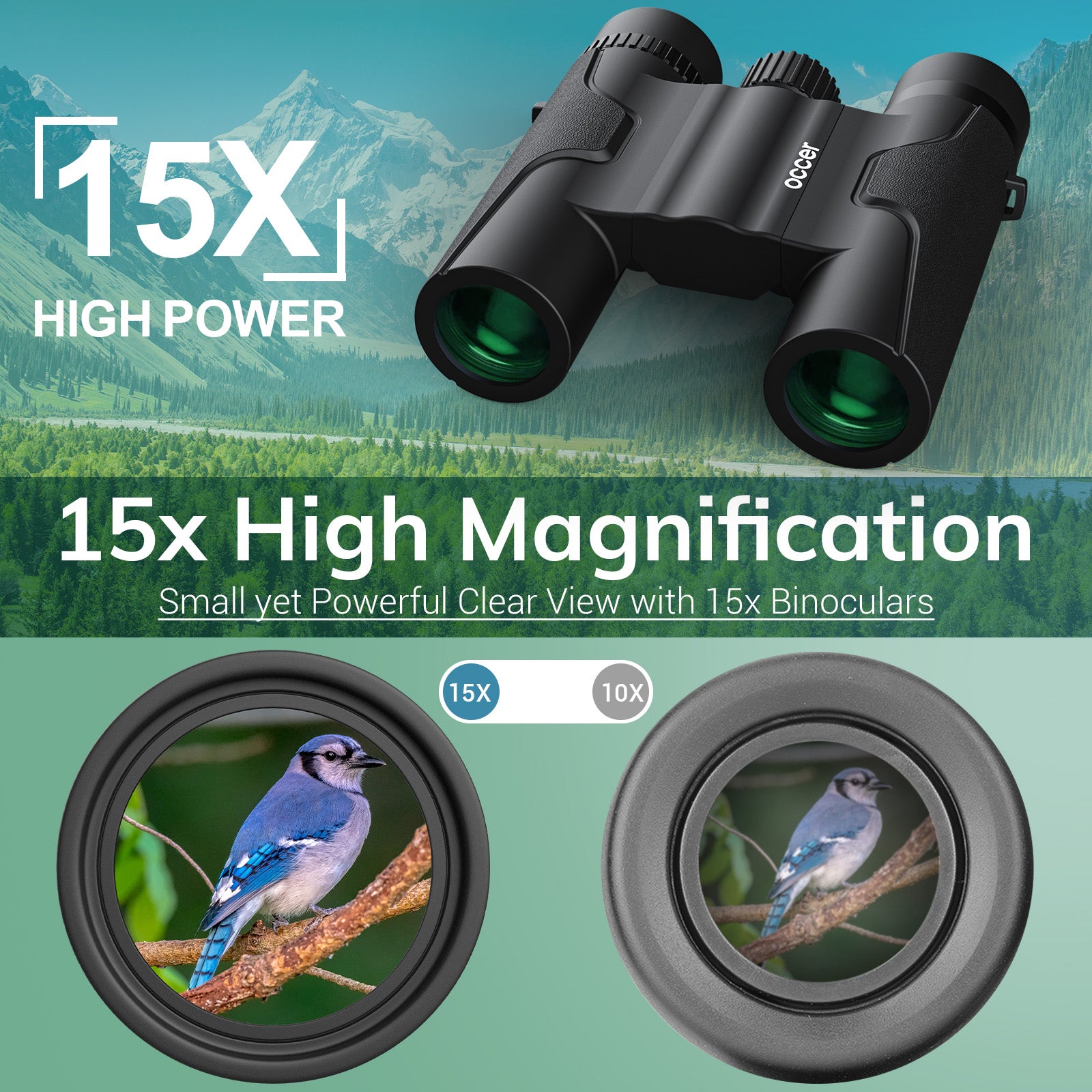 Small fashion binoculars for travel