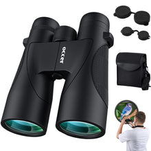 Load image into Gallery viewer, 12x50 Bird Watching Binoculars for Adults - HD High Powered Binoculars with Clear Vision - Easy Focus Binoculars with Long Range for Hunting Hiking Travel Cruise Trip Concert Stargazing
